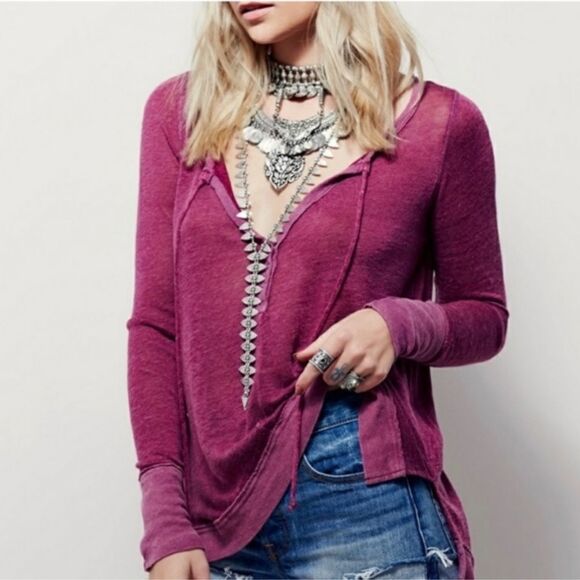 We The Free Affogato Hachi Linen Top - Picture 1 of 5